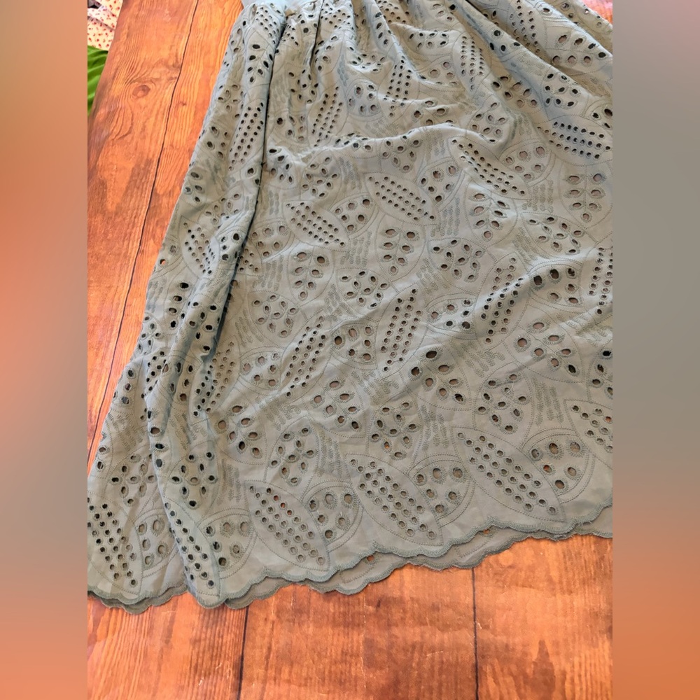 Grace Karin Sage Green Midi Dress - Picture 4 of 8